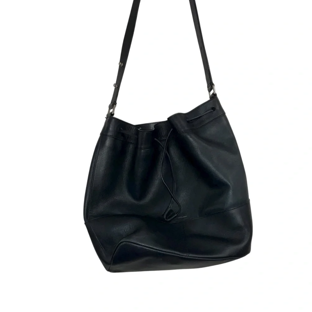 SHINOLA DETROIT Hobo Bag Bucket Shoulder Purse/Crossbody